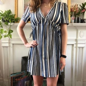 Zara striped dress
